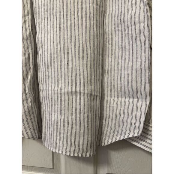 COS MENS LINEN STRIPED SHIRT - Picture 9 of 15